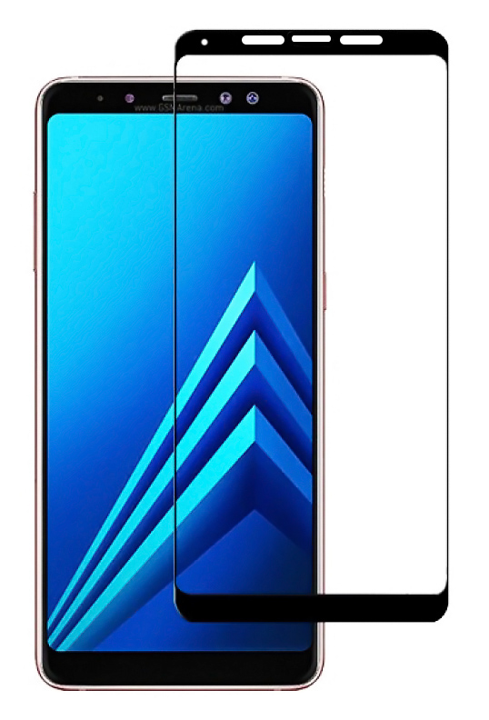 POWERTECH Tempered Glass 5D Full Glue για Samsung A8 Plus 2018, Black 1 POWERTECH Tempered Glass 5D Full Glue για Samsung A8 Plus 2018