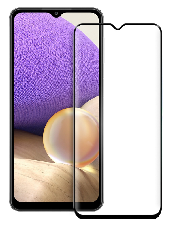 POWERTECH Tempered Glass 5D TGC-0482 Samsung A32/M33 5G, Full Glue μαύρο 1 POWERTECH Tempered Glass 5D TGC-0482 Samsung A32/M33 5G