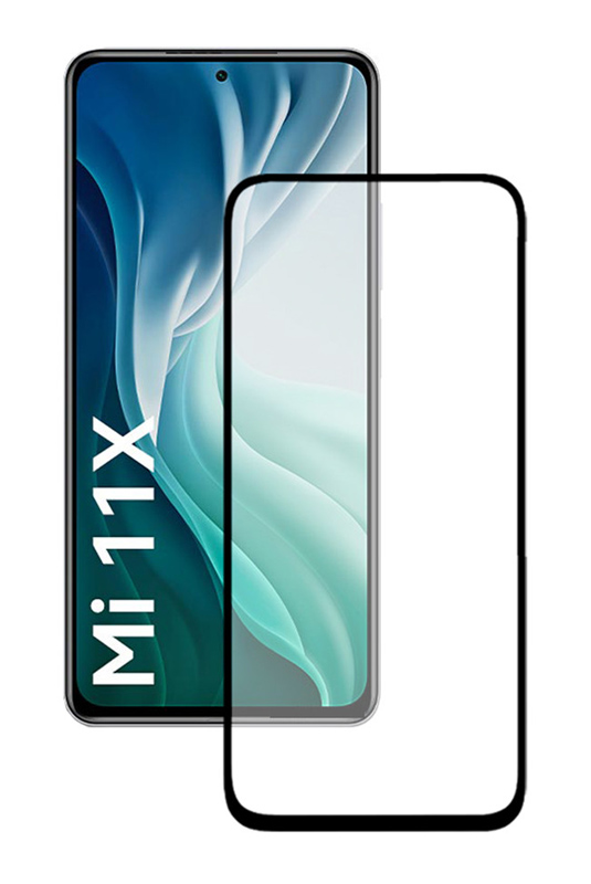 POWERTECH tempered glass 5D TGC-0520, Xiaomi Mi 11X/11X Pro/11i, μαύρο 1 POWERTECH tempered glass 5D TGC-0520