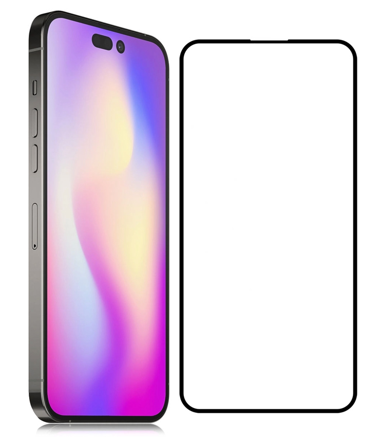 POWERTECH tempered glass 5D TGC-0570, iPhone 14, full glue, μαύρο 1 POWERTECH tempered glass 5D TGC-0570