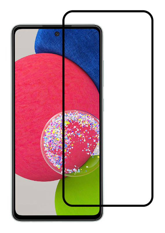 POWERTECH tempered glass 5D TGC-0572, Samsung A52s 5G, full glue, μαύρο 1 POWERTECH tempered glass 5D TGC-0572