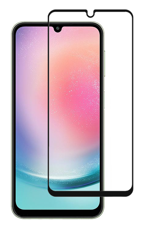 POWERTECH tempered glass 3D TGC-0636, Samsung A24, full glue, μαύρο 1 POWERTECH tempered glass 3D TGC-0636