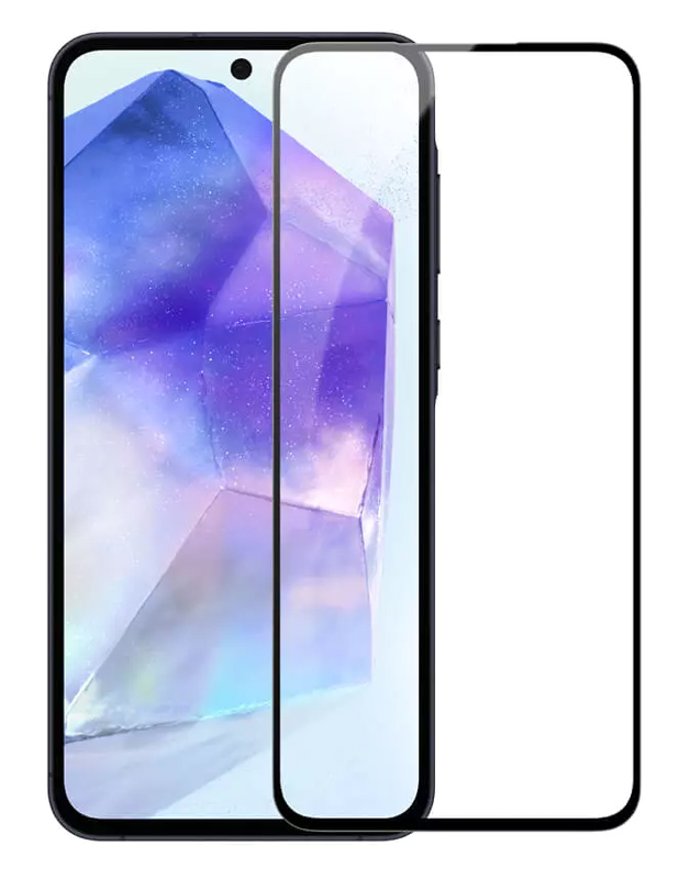POWERTECH tempered glass 5D TGC-0686 για Samsung A55 5G, full glue 1 POWERTECH tempered glass 5D TGC-0686 για Samsung A55 5G