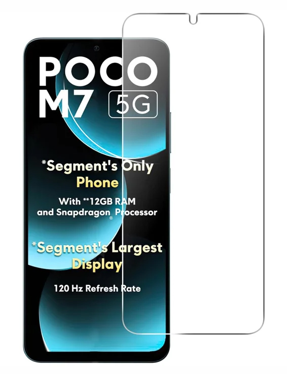 POWERTECH tempered glass 2.5D TGC-0743 για Xiaomi Poco M7 5G 1 POWERTECH tempered glass 2.5D TGC-0743 για Xiaomi Poco M7 5G