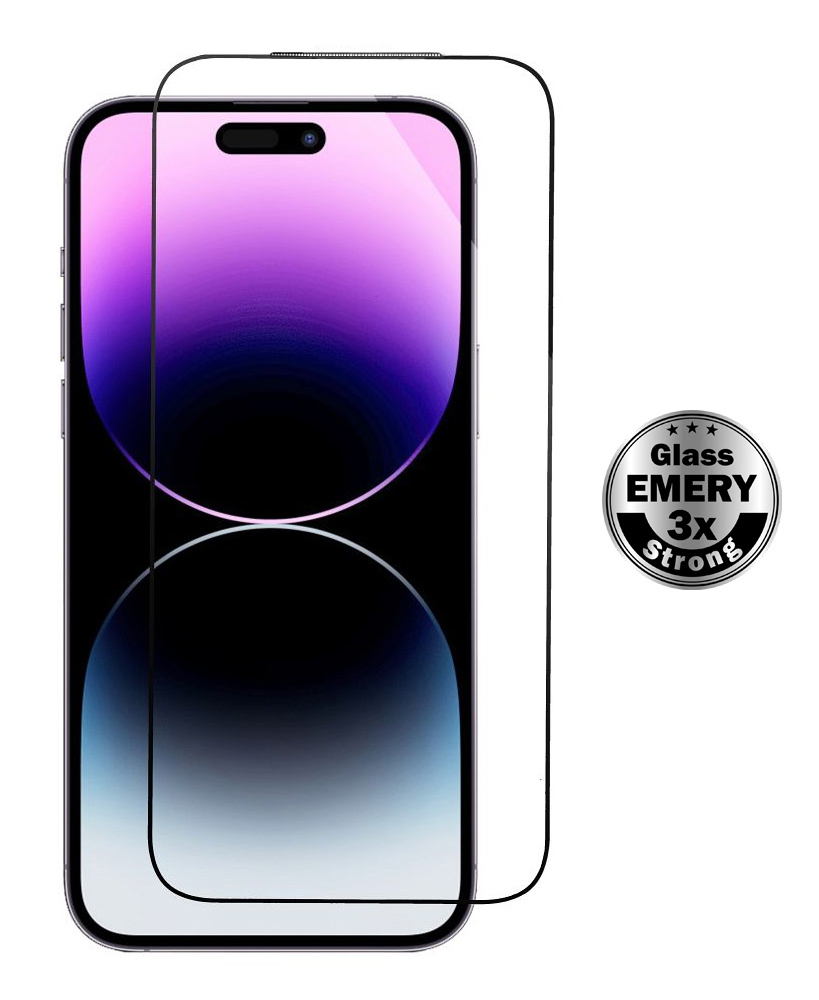 POWERTECH tempered glass Emery 5D TGC-0795 για iPhone 17 Pro, full glue 1 POWERTECH tempered glass Emery 5D TGC-0795 για iPhone 17 Pro