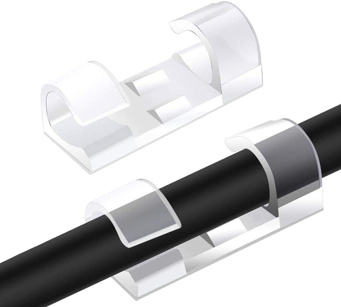 POWERTECH οργανωτής καλωδίων TIES-031, 3.3x1.3x1.2cm, διαφανές, 12τμχ 1 POWERTECH οργανωτής καλωδίων TIES-031