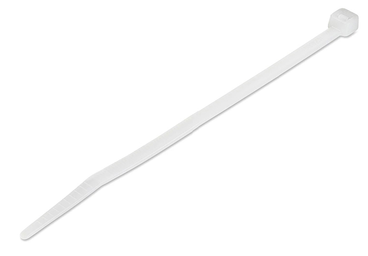 POWERTECH δεματικά καλωδίων TIES-041, 150x2.5mm, λευκά, 100τμχ 1 POWERTECH δεματικά καλωδίων TIES-041