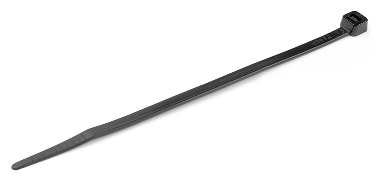 POWERTECH δεματικά καλωδίων TIES-046, 150x3.6mm, μαύρα, 100τμχ 1 POWERTECH δεματικά καλωδίων TIES-046