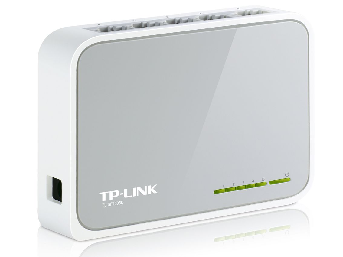 TP-LINK Desktop Switch TL-SF1005D, 5-port 10/100M, Ver. 17.0 1 TP-LINK Desktop Switch TL-SF1005D