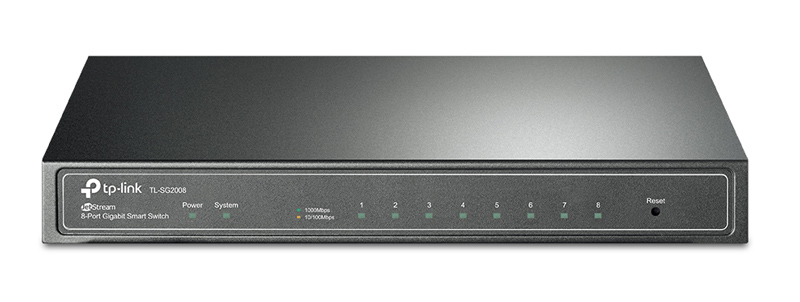 TP-LINK JetStream smart switch TL-SG2008, 8-Port Gigabit, Ver. 3.0 1 TP-LINK JetStream smart switch TL-SG2008