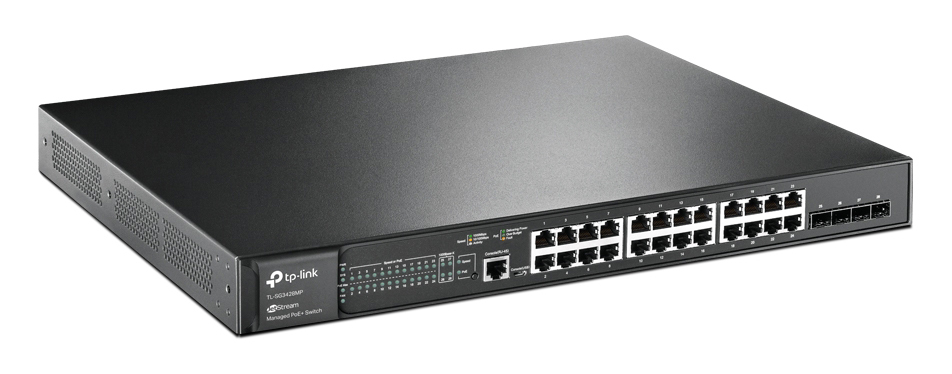 TP-LINK L2 Managed Switch TL-SG3428MP, 24x PoE+, 4x SFP, Ver. 5.2 1 TP-LINK L2 Managed Switch TL-SG3428MP