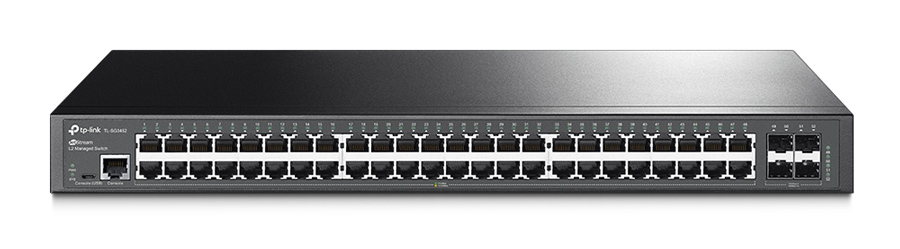 TP-LINK JetStream L2 managed switch TL-SG3452, 48-Port, 4x SFP, Ver 1.0 1 TP-LINK JetStream L2 managed switch TL-SG3452