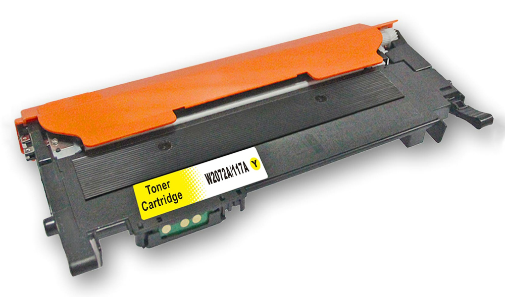 Συμβατό toner για HP, W2072A-117A, 700 σελίδες, κίτρινο 1 Συμβατό toner για HP