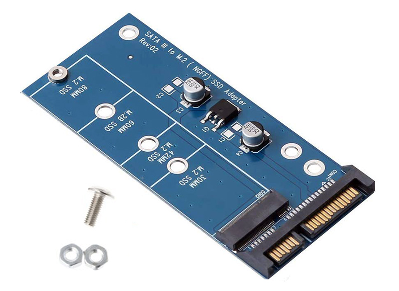 POWERTECH Converter SATA 22pin σε M.2 SSD TOOL-0019, 2230/2242/2260/2280 1 POWERTECH Converter SATA 22pin σε M.2 SSD TOOL-0019