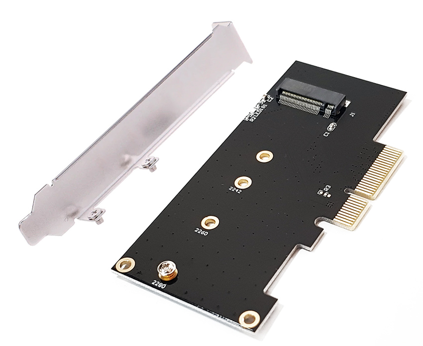 POWERTECH κάρτα επέκτασης PCIe x4 σε M.2 Key M NVMe TOOL-0050 1 POWERTECH κάρτα επέκτασης PCIe x4 σε M.2 Key M NVMe TOOL-0050
