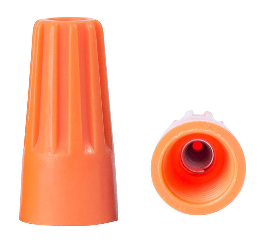 Σύνδεσμος καλωδίου twist-on P3 TOOL-0082, Φ12.7x22.2mm, πορτοκαλί, 25τμχ 1 Σύνδεσμος καλωδίου twist-on P3 TOOL-0082