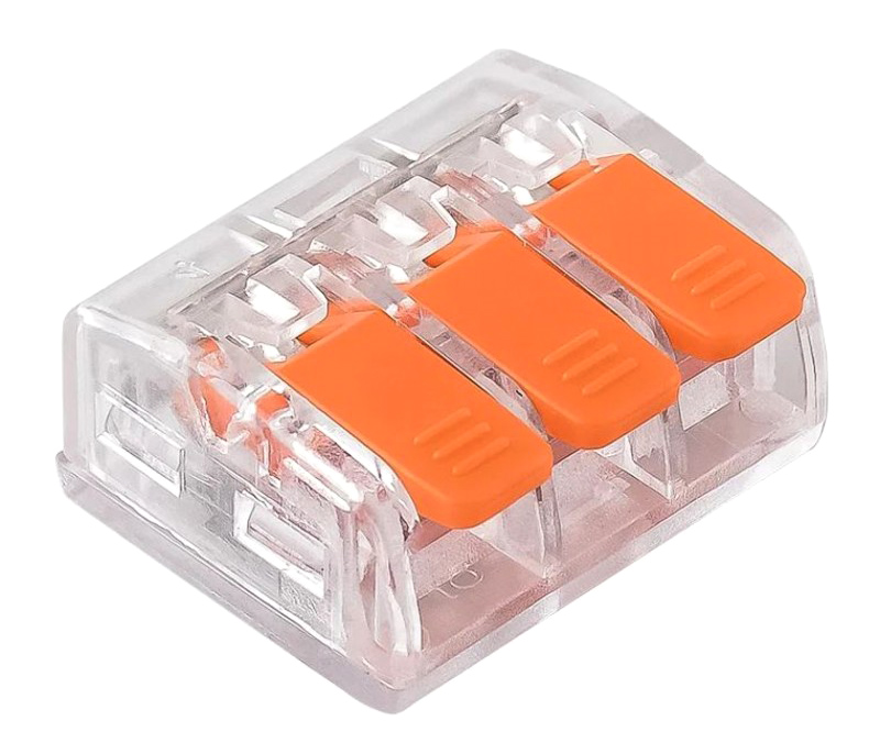 POWERTECH κλέμα σύνδεσης καλωδίων TOOL-0101, 3pin, 10τμχ 1 POWERTECH κλέμα σύνδεσης καλωδίων TOOL-0101