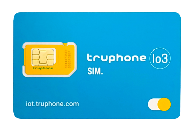TRUPHONE προπληρωμένη κάρτα SIM Io3, 500MB, για GPS tracker 1 TRUPHONE προπληρωμένη κάρτα SIM Io3