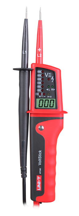 UNI-T μετρητής τάσης AC/DC UT15C, αδιάβροχος IP65, 12V έως 690V 1 UNI-T μετρητής τάσης AC/DC UT15C