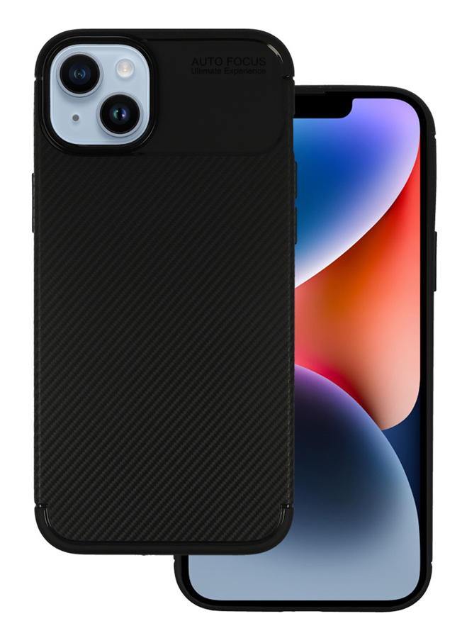 VENNUS Θήκη Carbon Elite VNS-0056 για iPhone 14 Plus, μαύρη 1 VENNUS Θήκη Carbon Elite VNS-0056 για iPhone 14 Plus