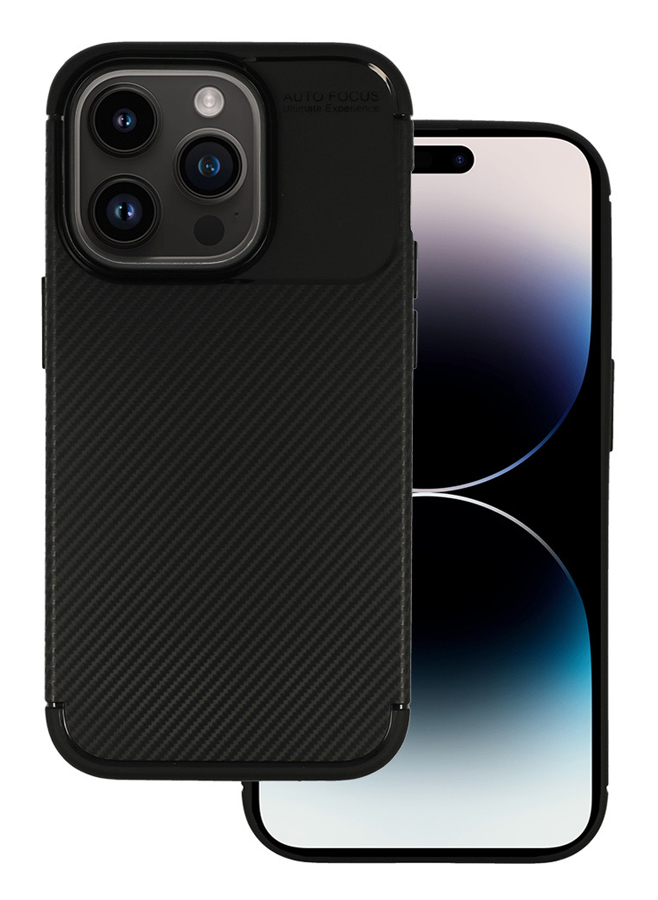 VENNUS Θήκη Carbon Elite VNS-0057 για iPhone 14 Pro, μαύρη 1 VENNUS Θήκη Carbon Elite VNS-0057 για iPhone 14 Pro
