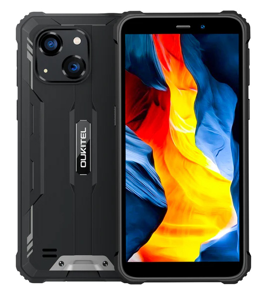 OUKITEL smartphone WP32, 6", 4/128GB, 6300mAh, IP68/IP69K, μαύρο 1 OUKITEL smartphone WP32