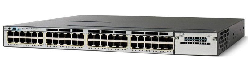 CISCO used Switch Catalyst WS-C3560X-48PF-L, 48x 10/100/1000 Ports 1 CISCO used Switch Catalyst WS-C3560X-48PF-L