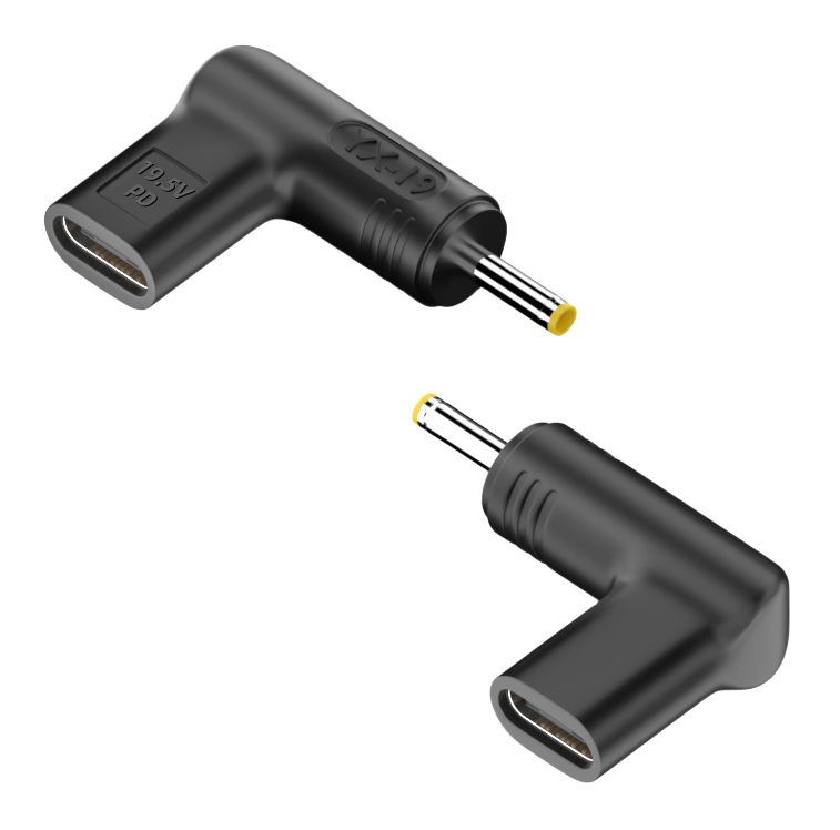 POWERTECH αντάπτορας τροφοδοσίας laptop YX-19, USB-C σε Asus 2.5x0.7mm, μαύρος 1 POWERTECH αντάπτορας τροφοδοσίας laptop YX-19
