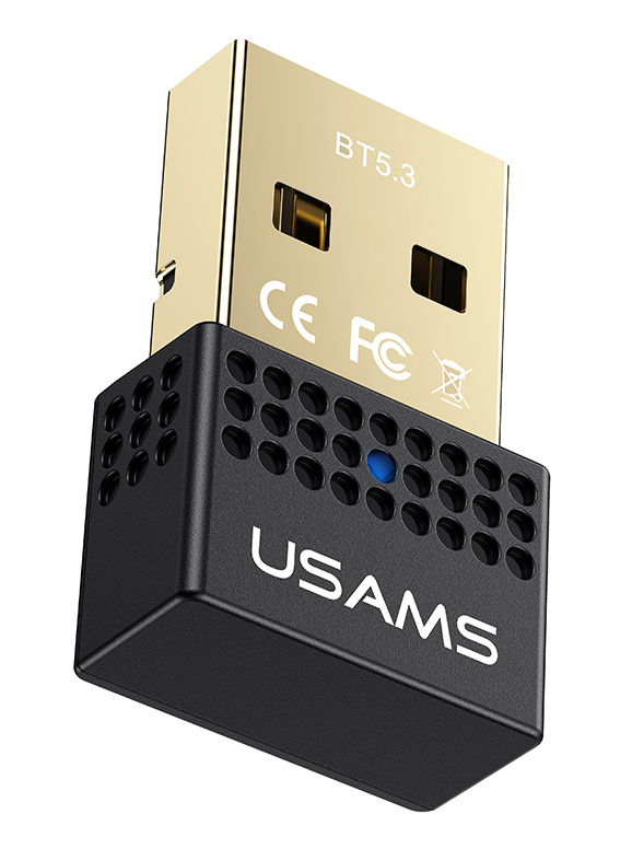USAMS USB αντάπτορας Bluetooth 5.3 US-ZB285, μαύρος 1 USAMS USB αντάπτορας Bluetooth 5.3 US-ZB285