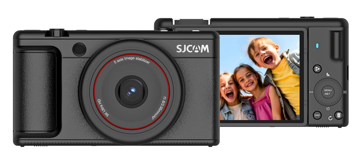 SJCAM compact φωτογραφική μηχανή ZV200, 12MP, 16x ψηφιακό zoom, μαύρη 1 SJCAM compact φωτογραφική μηχανή ZV200