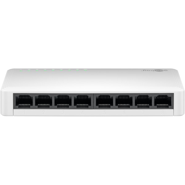 Goobay Gigabit Ethernet Switch 8 Θυρών 64564 Λευκό 4 Goobay Gigabit Ethernet Switch 8 Θυρών 64564 Λευκό - Image 4