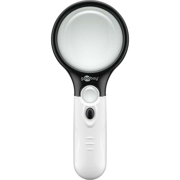 Goobay 41255 LED Μεγεθυντικός Φακός για Διάβασμα Λευκός 1 Goobay 41255 LED Μεγεθυντικός Φακός για Διάβασμα Λευκός