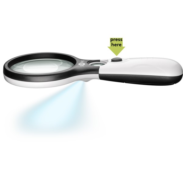 Goobay 41255 LED Μεγεθυντικός Φακός για Διάβασμα Λευκός 4 Goobay 41255 LED Μεγεθυντικός Φακός για Διάβασμα Λευκός - Image 4