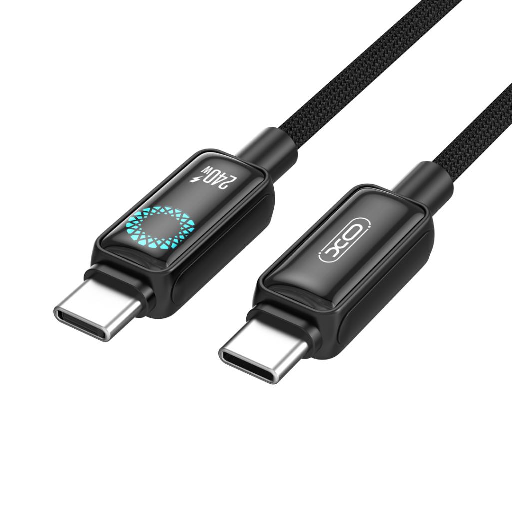 XO NB-Q312A Καλώδιο Φόρτισης & Δεδομένων USB Type-C σε Type-C 240W 1μ 3 XO NB-Q312A Καλώδιο Φόρτισης & Δεδομένων USB Type-C σε Type-C 240W 1μ - Image 3