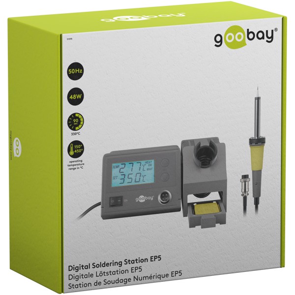 Ψηφιακός Σταθμός Συγκόλλησης Goobay EP5 (51098) 2 Ψηφιακός Σταθμός Συγκόλλησης Goobay EP5 (51098) - Image 2
