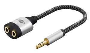 GOOBAY αντάπτορας ήχου 3.5mm σε 2x 3.5mm 80586