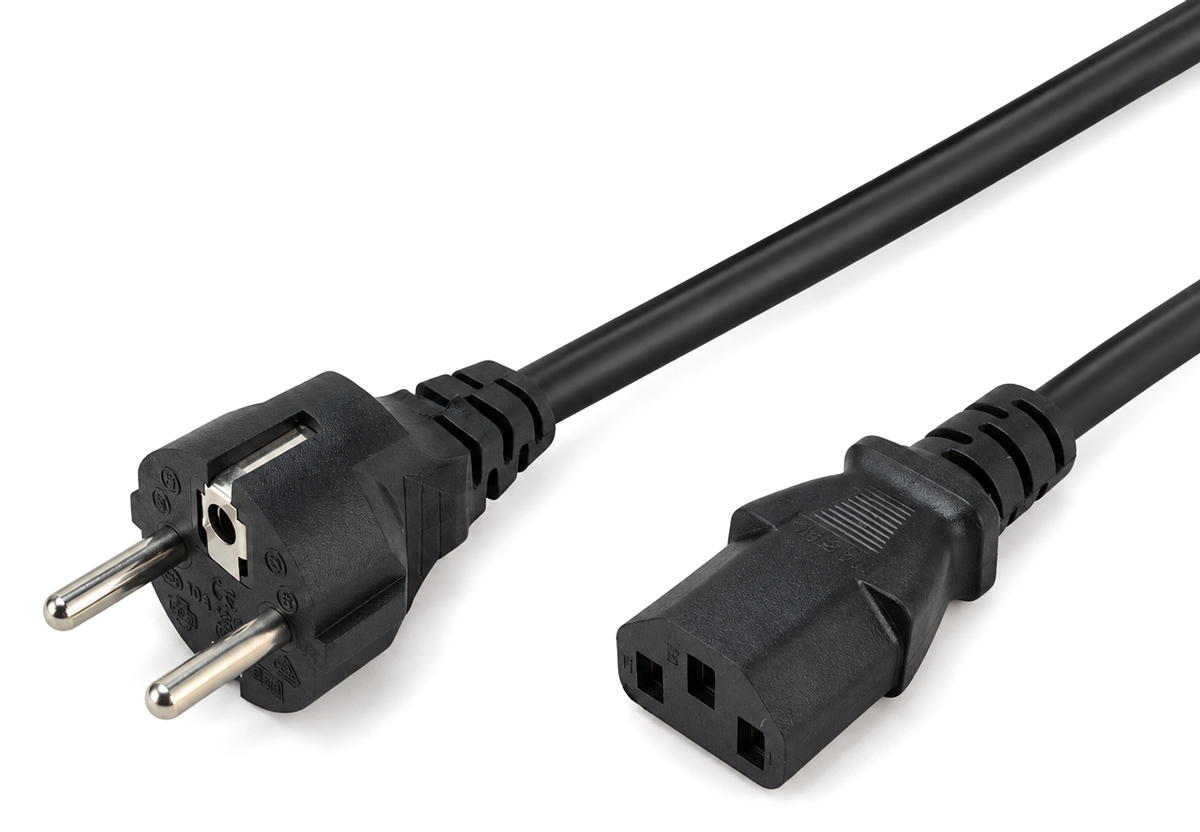 POWERTECH καλώδιο τροφοδοσίας CAB-P051, 3x 0.75mm², CCS, 1.5m, μαύρο 1 POWERTECH καλώδιο τροφοδοσίας CAB-P051