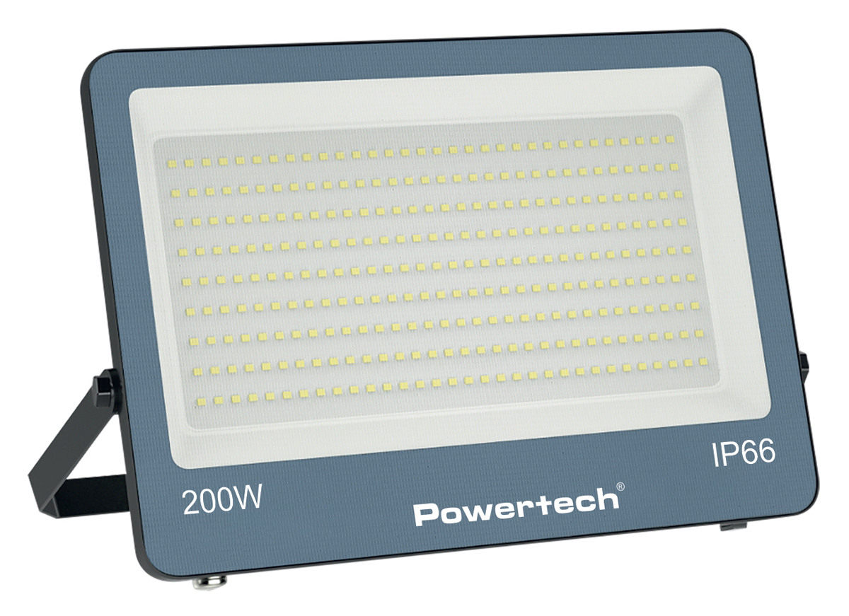 POWERTECH LED προβολέας PT-1619, 200W, 4000K, 18000lm, IP66, 6KV 1 POWERTECH LED προβολέας PT-1619