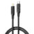 XO NB-Q265A PD 27W Type-C σε Lightning Μινιμαλιστικό Καλώδιο (Μαύρο)