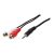 Cable Audio 3.5mm/M – 2 x RCA/F 0.2m Logilink CA1047