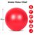 Μπάλα Pilates Fitball 65cm Red