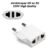 Αντάπτορας US σε EU 220V High Quality Λευκό