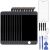 10 PCS LCD Screen and Digitizer Full Assembly with Frame for iPhone 6(Black)