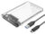 ORICO θήκη για 2.5″ SATA HDD/SSD 2139C3, 5Gbps, διάφανη
