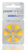 POWER ONE μπαταρίες ακουστικών βαρηκοΐας P10, mercury free, 1.45V, 6τμχ