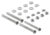 DELOCK σετ βιδών για ανεμιστήρες 42550, M5 x 50mm, 20τμχ