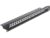 DELOCK keystone patch panel 43277, 19″/1U, 24 ports, μαύρο