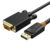 CABLETIME καλώδιο DisplayPort σε VGA CT-04G, 1080p, 3m, μαύρο
