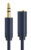 CABLETIME καλώδιο προέκτασης ήχου 3.5mm CT-AV302-H11G, gold plated, 15m, μπλε