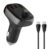 LDNIO FM transmitter & φορτιστής C704Q, USB-C/2x USB, 36W, Bluetooth, μαύρο